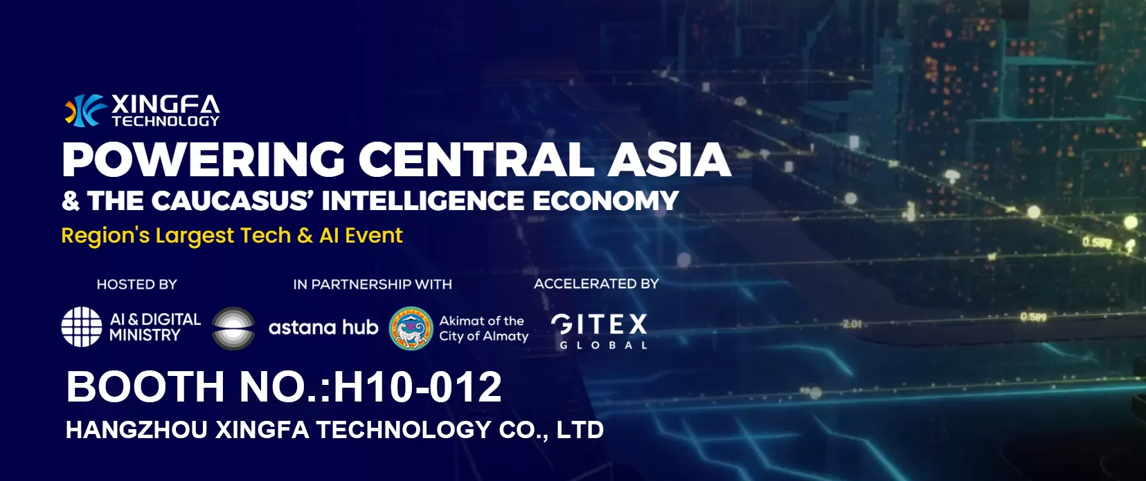 Visit Hangzhou Xingfa Technology at GITEX Central Asia 2026