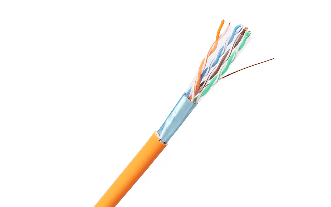 F/UTP Shielded CAT5e LAN CABLE
