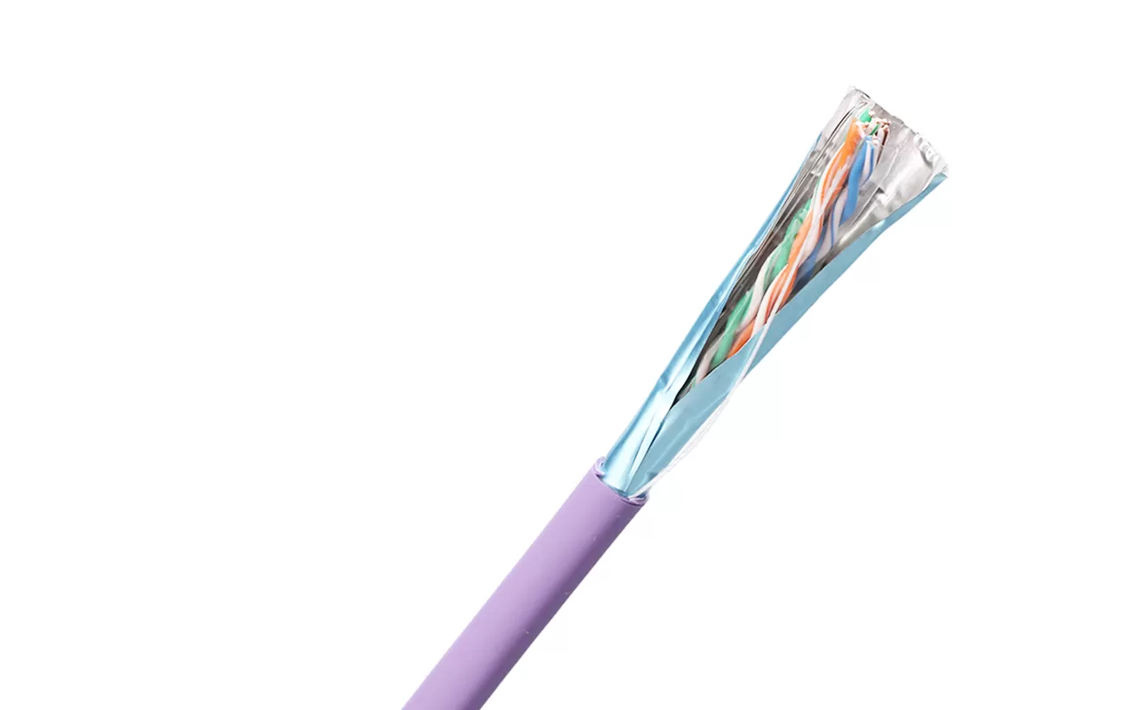 F/UTP Shielded CAT6 LAN CABLE