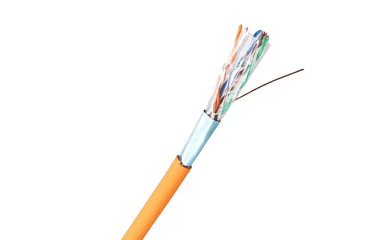 F/UTP Shielded CAT5e LAN CABLE