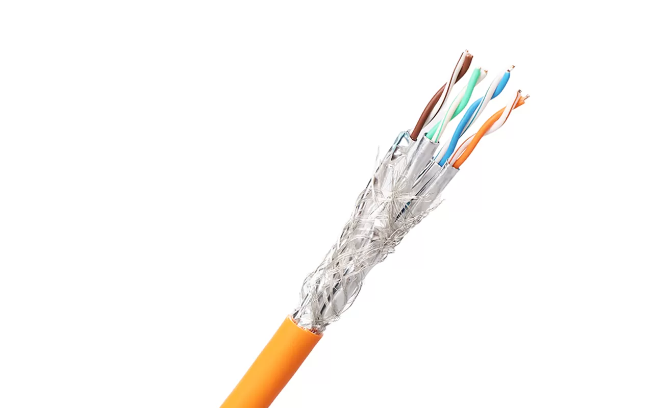 S/FTP Shielded CAT7A Lan Cable