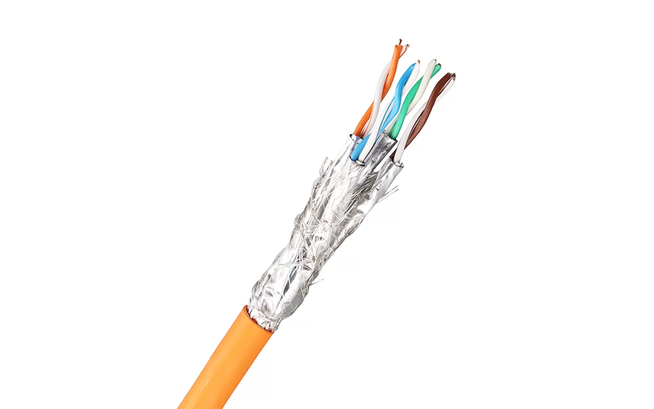 S/FTP Shielded CAT7A Lan Cable