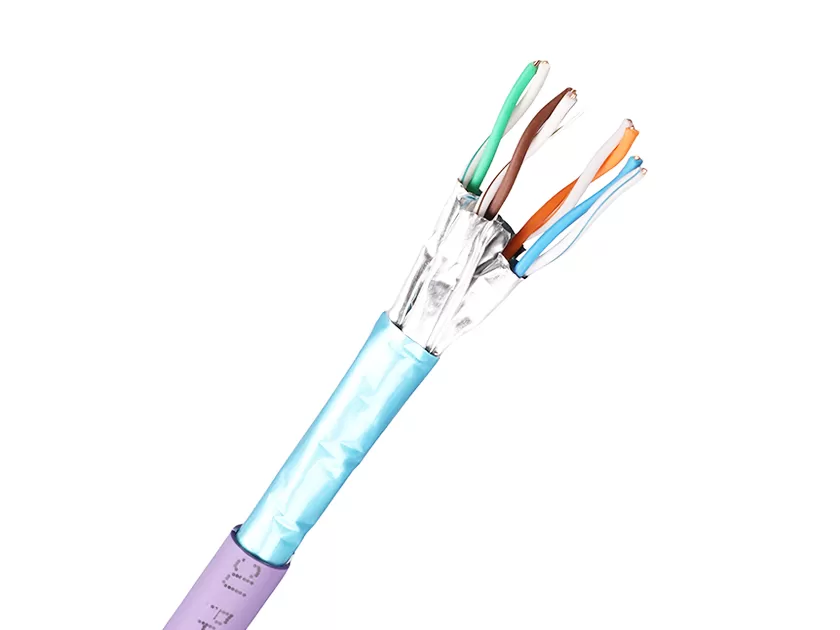 F/UTP Shielded CAT6A Lan Cable