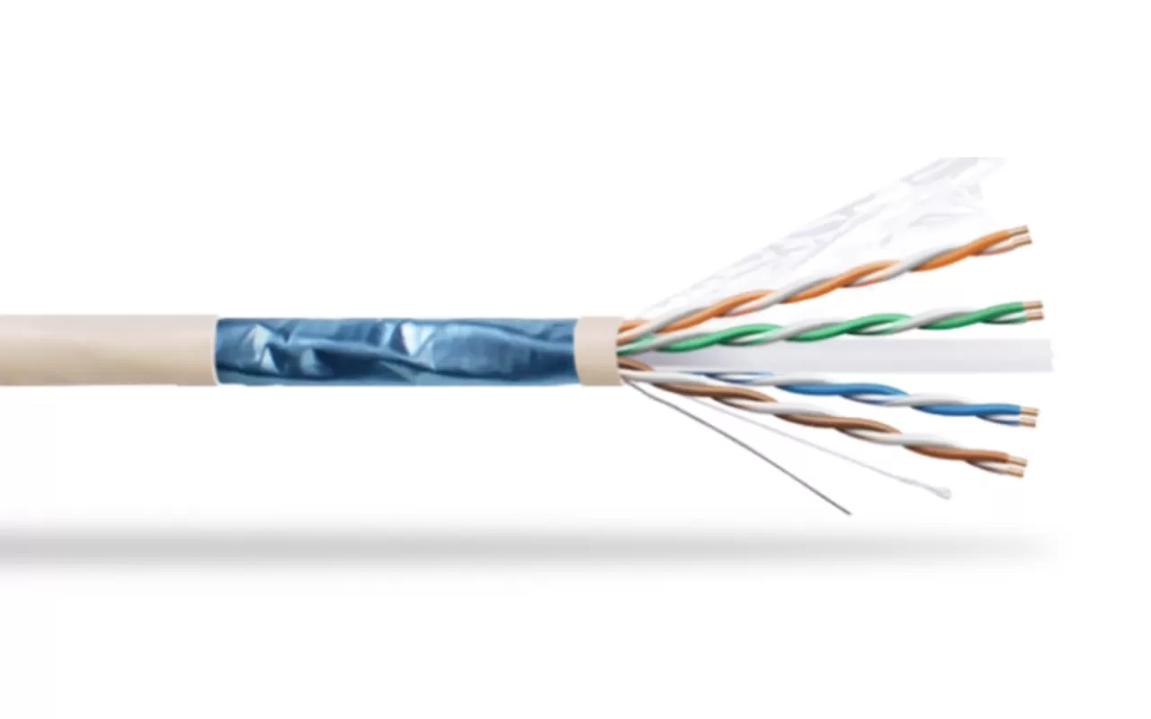 F/UTP Shielded CAT6 LAN CABLE
